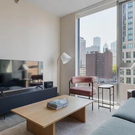 River North Jr 1Br W Game Room Nr Beach L Chi-971