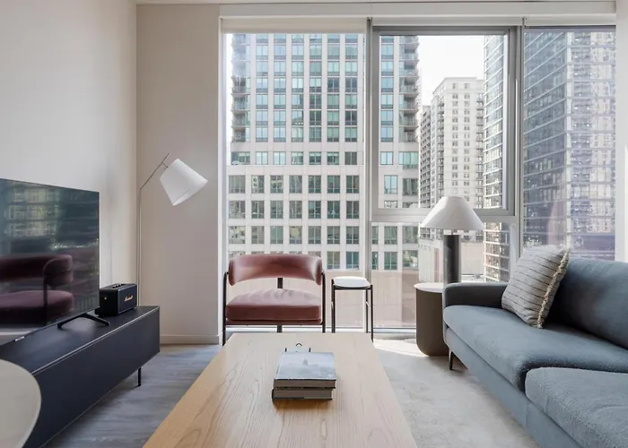 Apartment River North Jr 1br W Game Nr L Chi-971